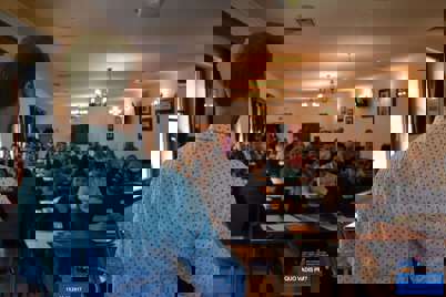 Michal Sikora a jeho přednáška o projektech v umění